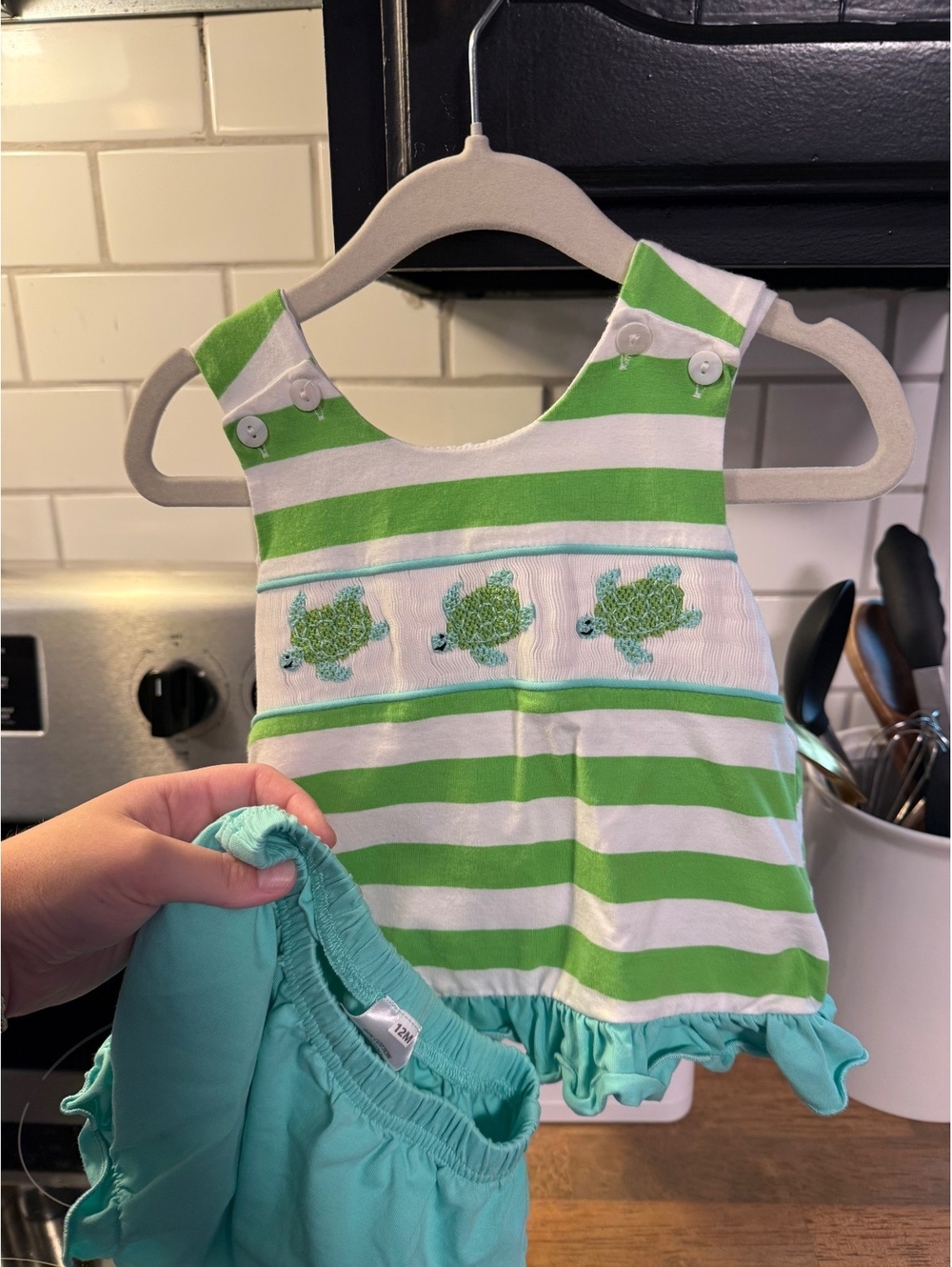 Southern Darlin’ Smocks Vintage Baby Girl Set